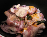 Foto del paso 1 de la receta: Muslos de pollo con patatas, en salsa de soja y mostaza