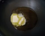 A picture of step 3 of Paneer Makhmali.