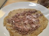 Glutén-, tej-, tojásmentes palacsinta "lenmagtojással"
