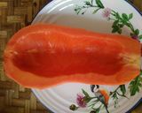 Foto langkah ke 1 dari resep Puding Pepaya - Step lengkap dgn Foto.