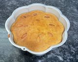 A picture of step 5 of Badam cake.