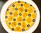 A picture of step 14 of Focaccia with stuffed chicken.