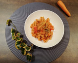Foto del paso 5 de la receta: Pasta integral con boloñesa de soja texturizada