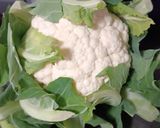 A picture of step 1 of Cauliflower, Apple, and Leek Cream Soup.
