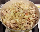 鑄鐵鍋之 栗子雞丁野菇飯 娜娜媽的食譜步驟4照片