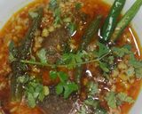 A picture of step 10 of Mash ki Daal Gosht (Mutton).