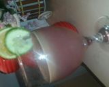 A picture of step 2 of Pomegranate shake others call it pomegranate mixed juice:.