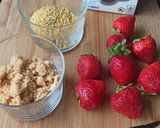 Une image de l'étape 1 de Tapioca coco à la compotée de fraises.