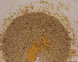 Foto del paso 3 de la receta: Bizcocho vegan de naranja, avena y cúrcuma 🍊