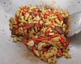 Foto langkah ke 4 dari resep Tumis Pedas Biji Durian Tempe.