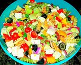 A picture of step 7 of Mike's Chilled Greek Feta Salad.