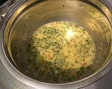 Une image de l'étape 6 de Omelette au jambon cru, oignon et herbes.