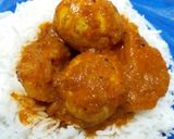 A picture of step 11 of Potato Egg Curry.