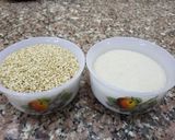 A picture of step 1 of Til Chikki.