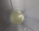 A picture of step 1 of Banana milk shake.
