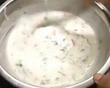 A picture of step 1 of Chawal ka chilla.