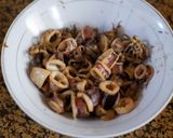 Foto langkah ke 2 dari resep Cumi Saos Padang Ala Resto Seafood.