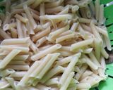Foto del paso 1 de la receta: Plumillas con salsa de tres quesos