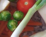 Húsleves sertéscombból recept fázis 2 fotója