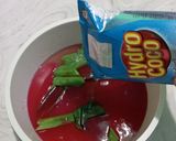 Foto langkah ke 2 dari resep Syrup Choco pandan homemade.