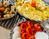 عکس مرحله 2 از دستور 🍀خوراک سیب‌زمینی و تخم‌مرغ آب‌پز🍀