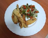 Foto del paso 4 de la receta: Rabas de merluza con menestra de verduras