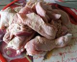 A picture of step 2 of Dry fry chicken.
