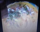 A picture of step 4 of Besan Dosa.