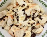 Gambar langkah 2 resipi 👩‍🍳Puding Roti Coklat Pisang.