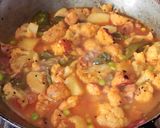 ফুলকপি,শিম,বড়া দিয়ে হালকা ঝোল(foolkopi shim bora diye halka jhol recipe in bengali) রেসিপি ধাপ - 4 ছবি
