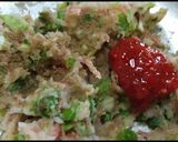 A picture of step 1 of Dragon rolls.