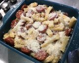 Une image de l'étape 17 de Gnocchis maison au chorizo, sauce tomate et parmesan.