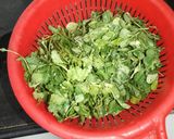A picture of step 1 of Methi Baati.
