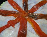 Foto del paso 5 de la receta: Primer pizza del año de jamón y morrón compartida con amigas
