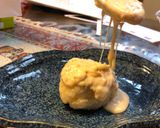 A picture of step 4 of 🇬🇧🇯🇵Japanese Rice Ball with Maureen’s cheese dip blanket.
