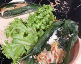 Foto langkah ke 8 dari resep Nasi Bakar Jamur Kenikir.