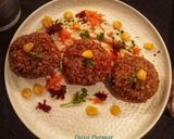 A picture of step 10 of Kodo millet And Sprouted Mung Beans Tikki.