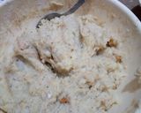 A picture of step 2 of Aloo kay puff.