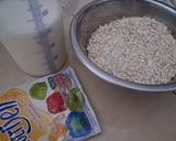 Foto langkah ke 1 dari resep Mango Pudding Oatmeal.