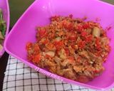 Foto langkah ke 5 dari resep Tumis Daging Sosis Pedas.