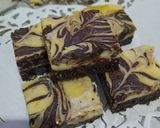 Foto langkah ke 9 dari resep Brownies cream cheese mudah.