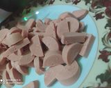 عکس مرحله 2 از دستور سیب زمینی با سوسیس😋🍟