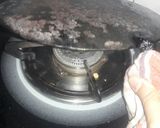 A picture of step 5 of Alu kulcha.