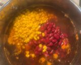 A picture of step 3 of Cowboy soup.