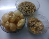 A picture of step 27 of Panipuri with corn potato masala.