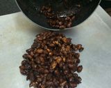 A picture of step 4 of Cinnamon Sugar coated Peanuts #authormarathon.