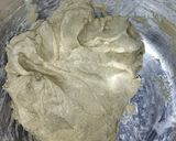 A picture of step 2 of Danwake from scratch.