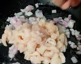 A picture of step 3 of Baked Chicken buns.