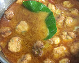 Foto del paso 6 de la receta: Albóndigas thai de pollo con leche de coco