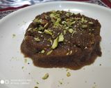 A picture of step 3 of Jaggery pudding.